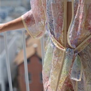 Bonlete silk kimono set